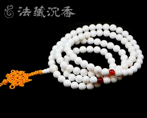 【法藏香雲】天然硨磲 108顆念珠